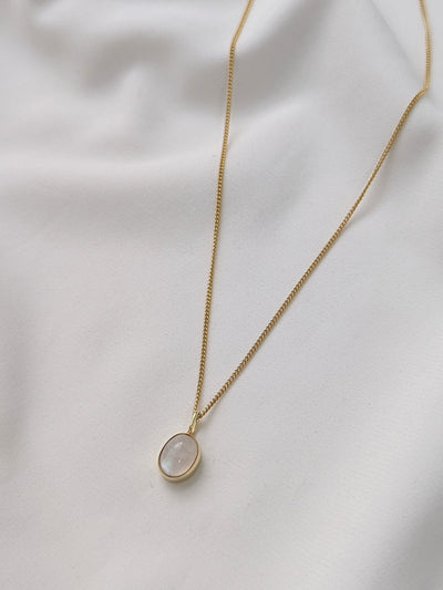 Kette Mondstein