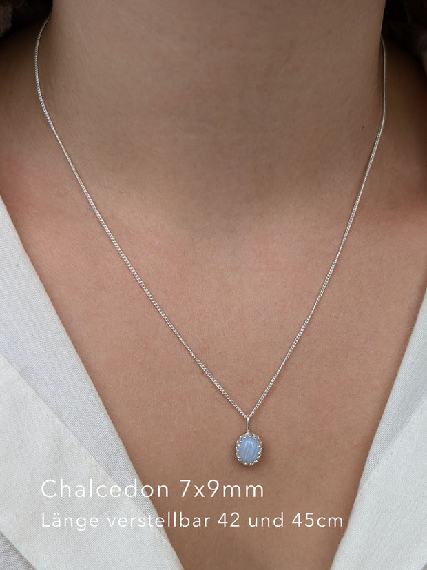 Kette Chalcedon