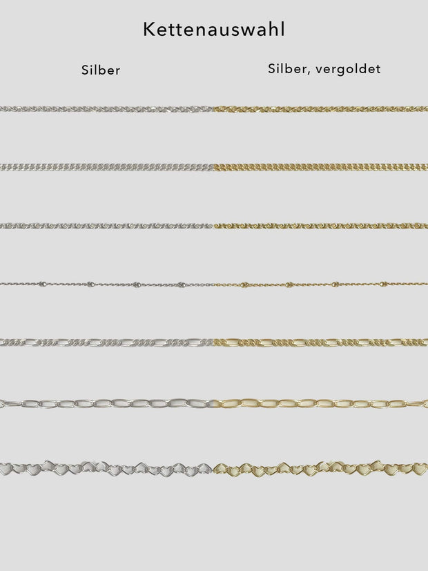 Permanent Armband Silber