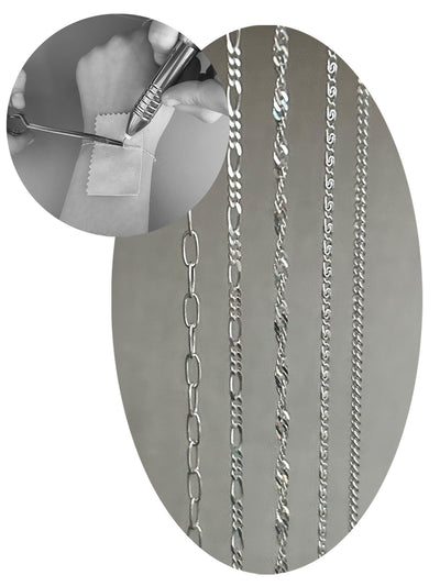 Permanent Armband Silber